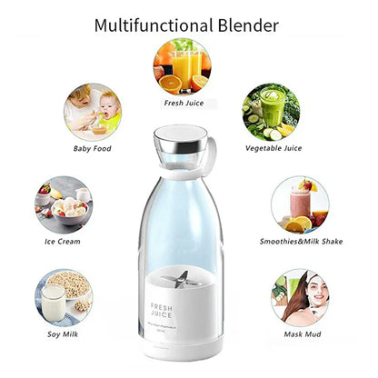 SerenaGlow™ – Portable Mini Blender for Smoothies, Travel & Wellness
